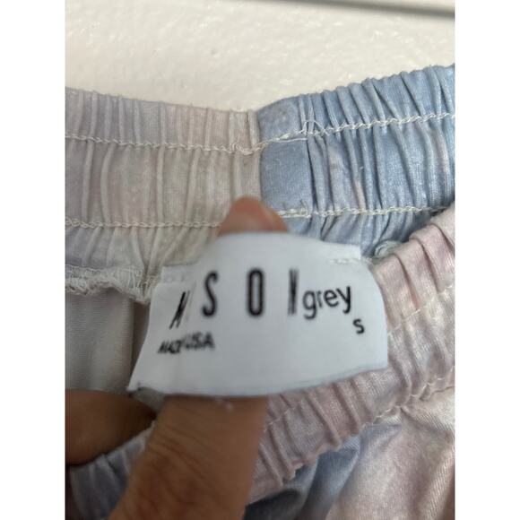 Mason Grey Riley Pajama Set in Pearl Sky - Picture 5 of 5